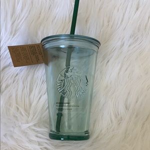 NWT Starbucks Glass Cold cup